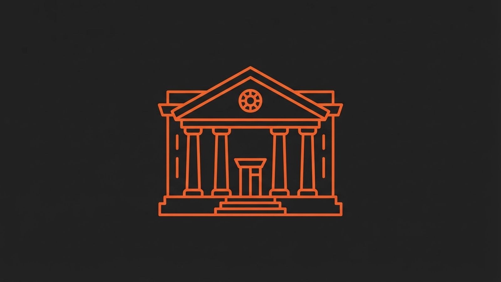Icône virement bancaire générique